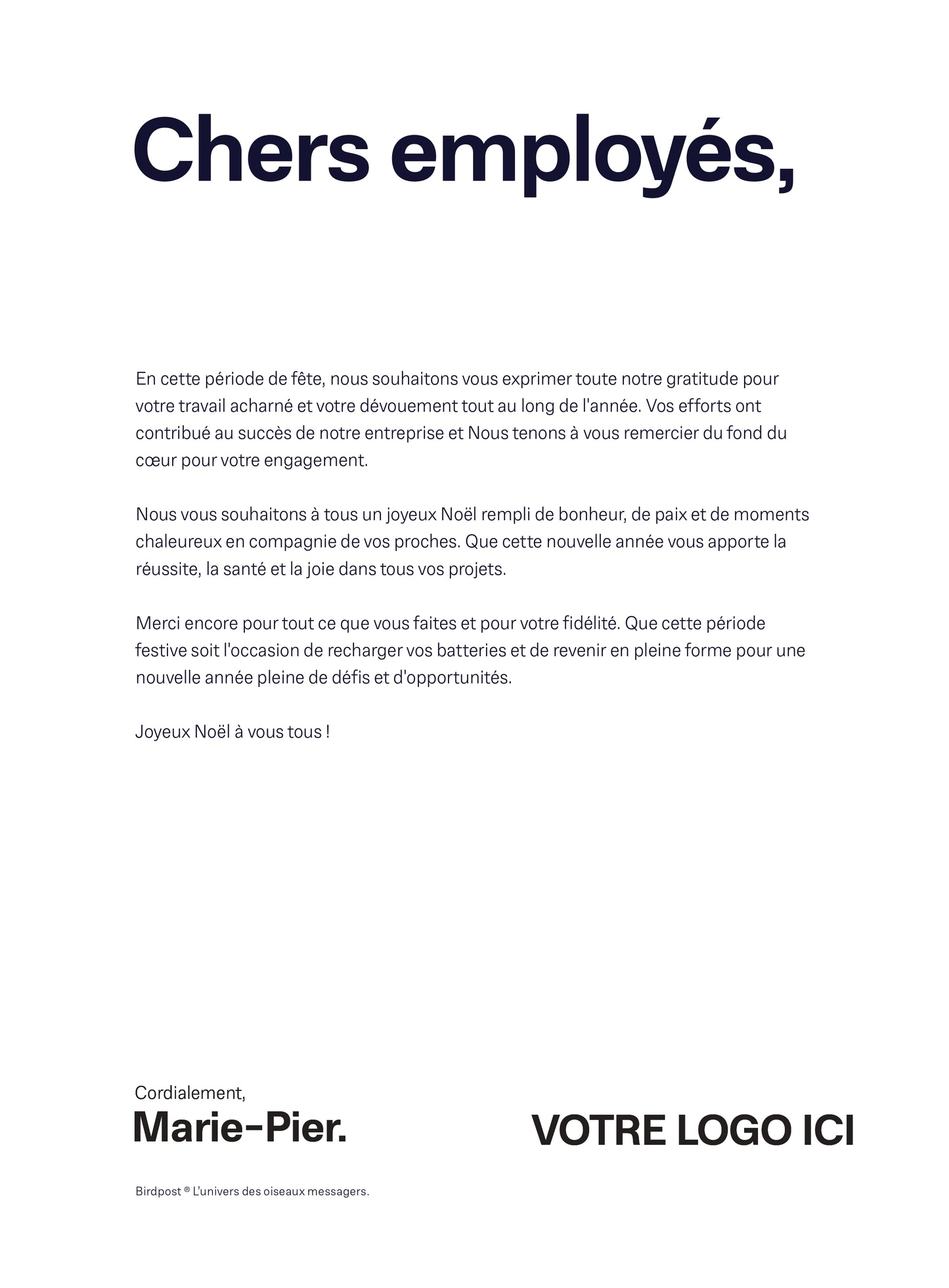 Papier corporatif